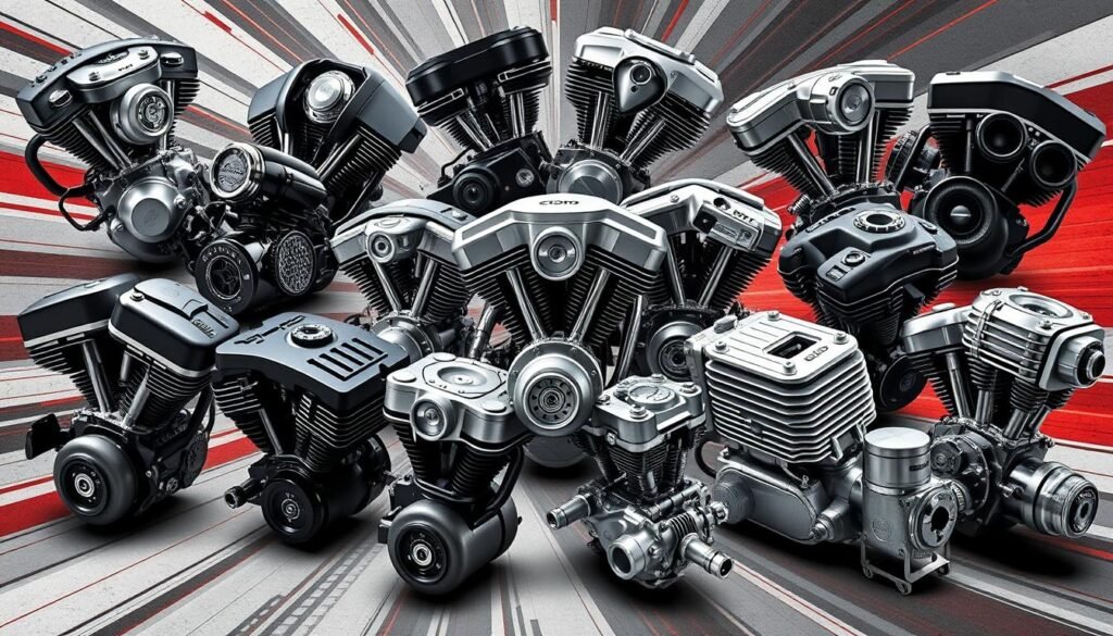 מאפייני ביצועים של מנועי אופנועים