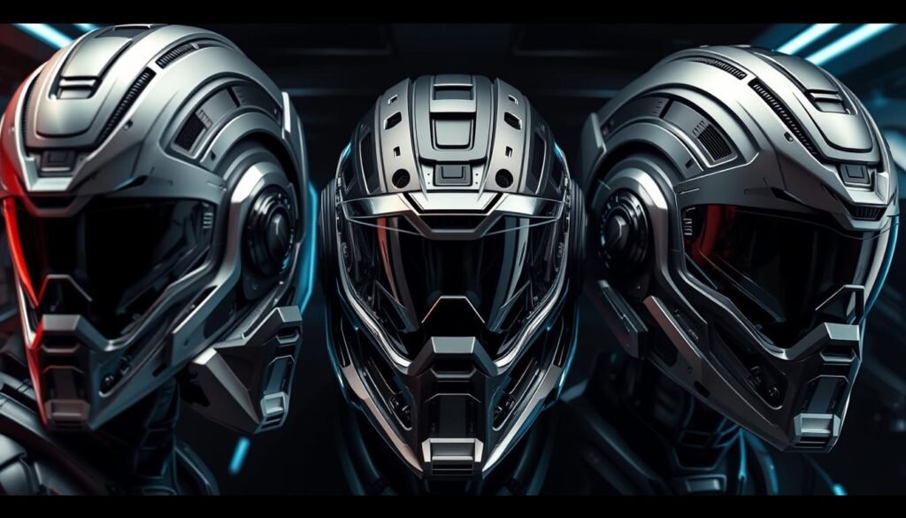 קסדות מגן מתקדמות