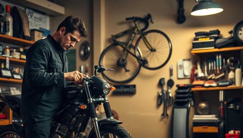 תיקוני אופניים, קטנועים ורכבים קטנים